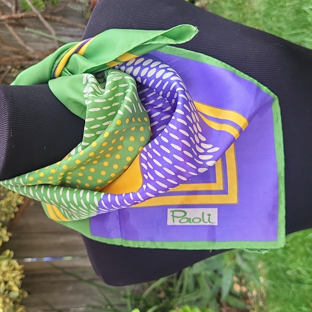Paoli Geometric Scarf